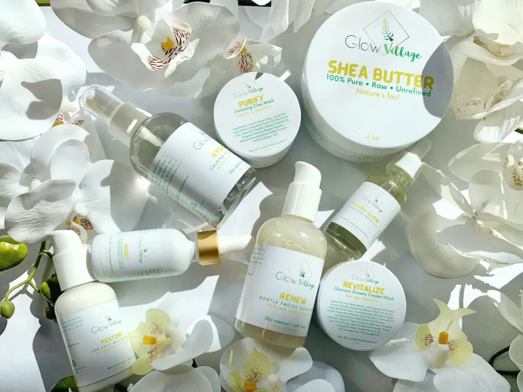 Top rated skincare products for acne-prone skin including cleanser, niacinamide serum, lightweight moisturizer, and sunscreen for a complete daily skincare routine.