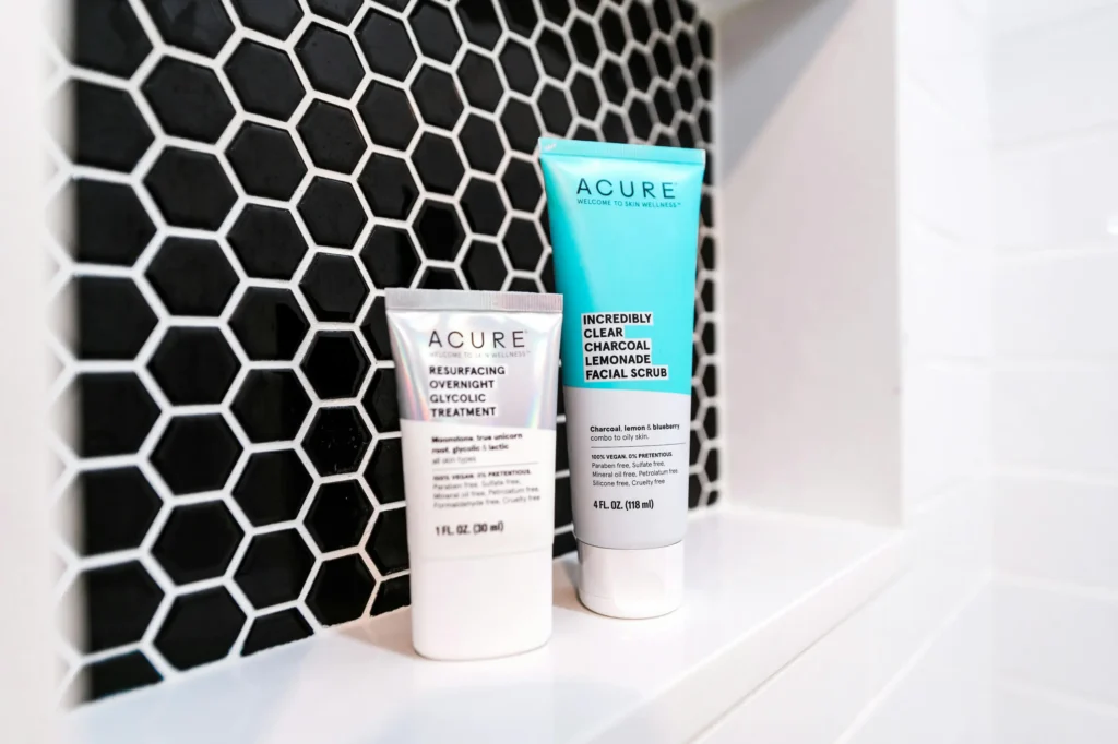 Woman with clearer skin after dark spot treatment