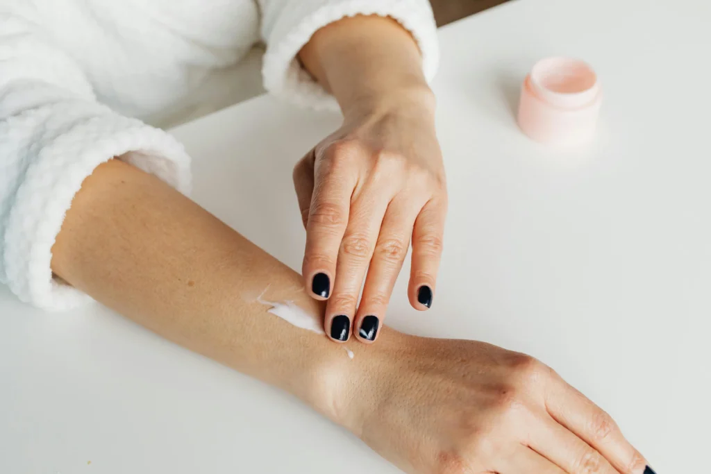 Gentle skincare products for sensitive skin recommended by dermatologists
