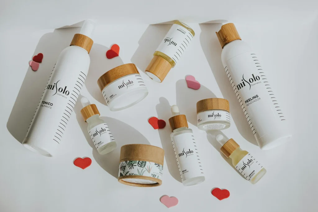 Complete skincare routine for dry skin with hydrating cleanser serum and moisturizer