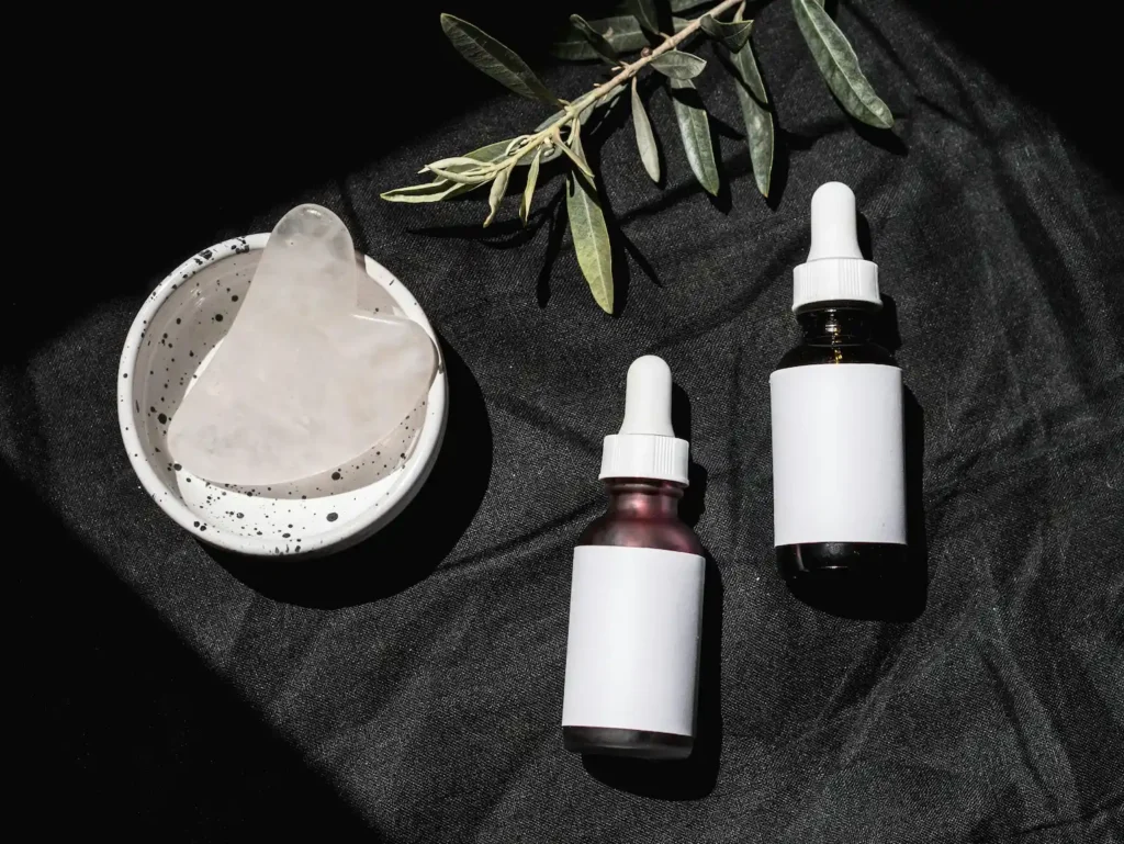 Popular beauty tools including LED face masks gua sha and ice rollers