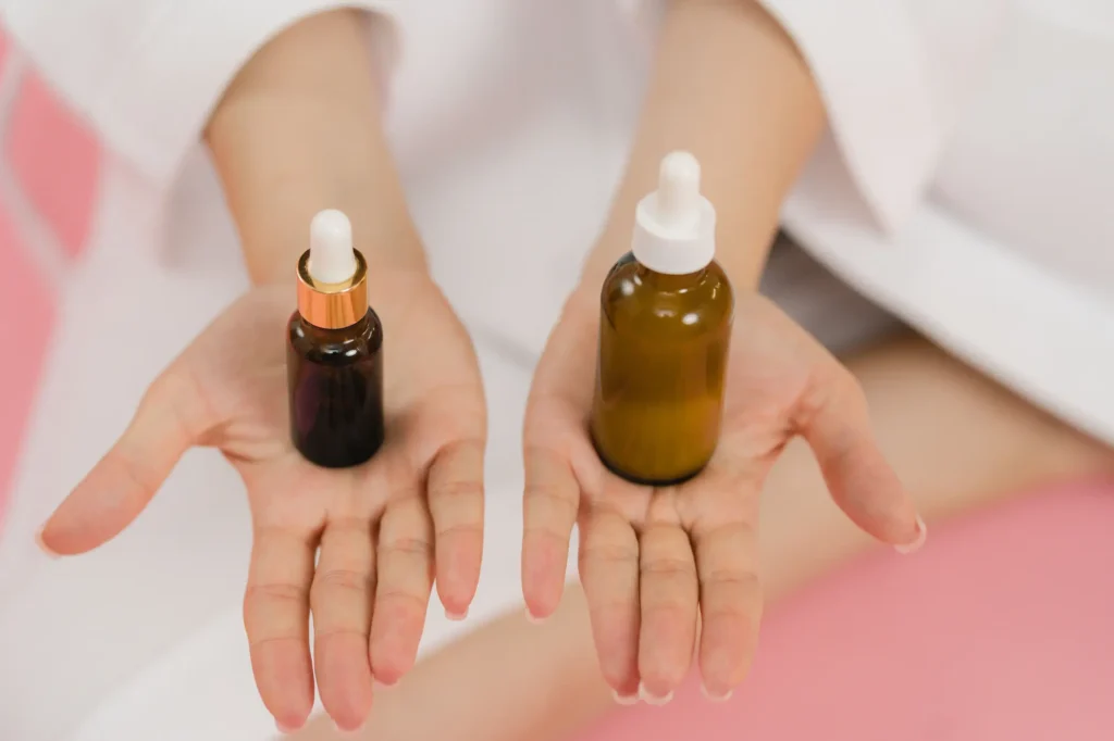 Comparison of niacinamide and vitamin C serums for treating acne marks and uneven skin tone