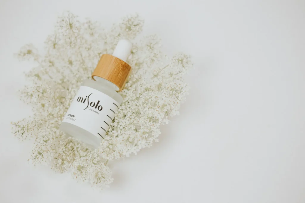 Niacinamide serum for clearer skin, reducing acne marks, minimizing pores, and strengthening the skin barrier