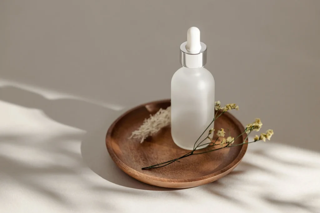 Niacinamide serum for clearer skin, reducing acne marks, minimizing pores, and strengthening the skin barrier