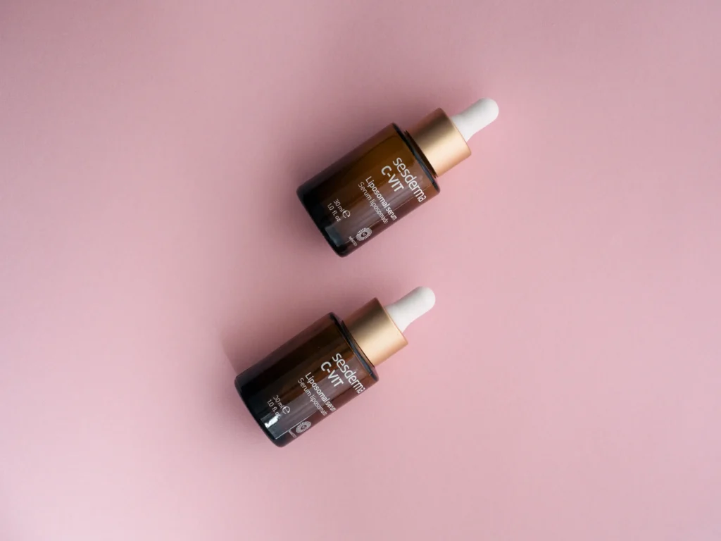 Popular skincare ingredients including Vitamin C, Niacinamide, and Hyaluronic Acid