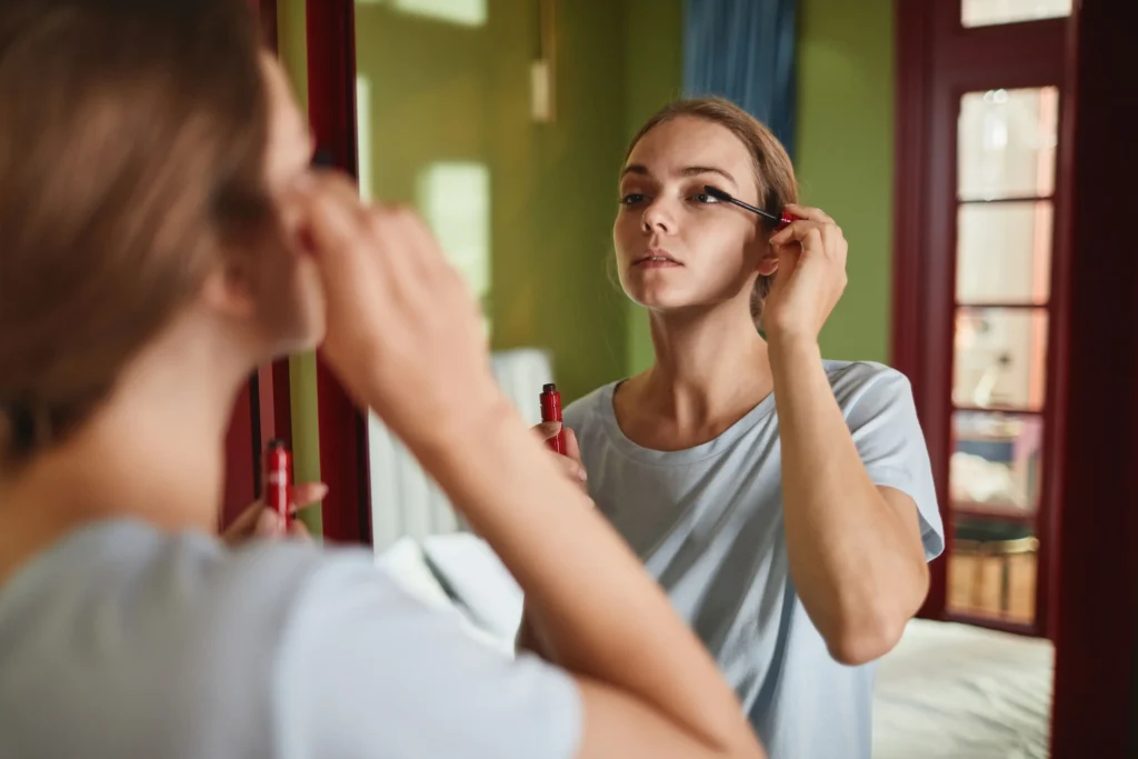 SPF sunscreen as an essential step in a skincare routine