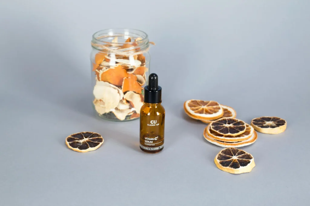 Vitamin C serum for brightening skin and reducing dark spots
