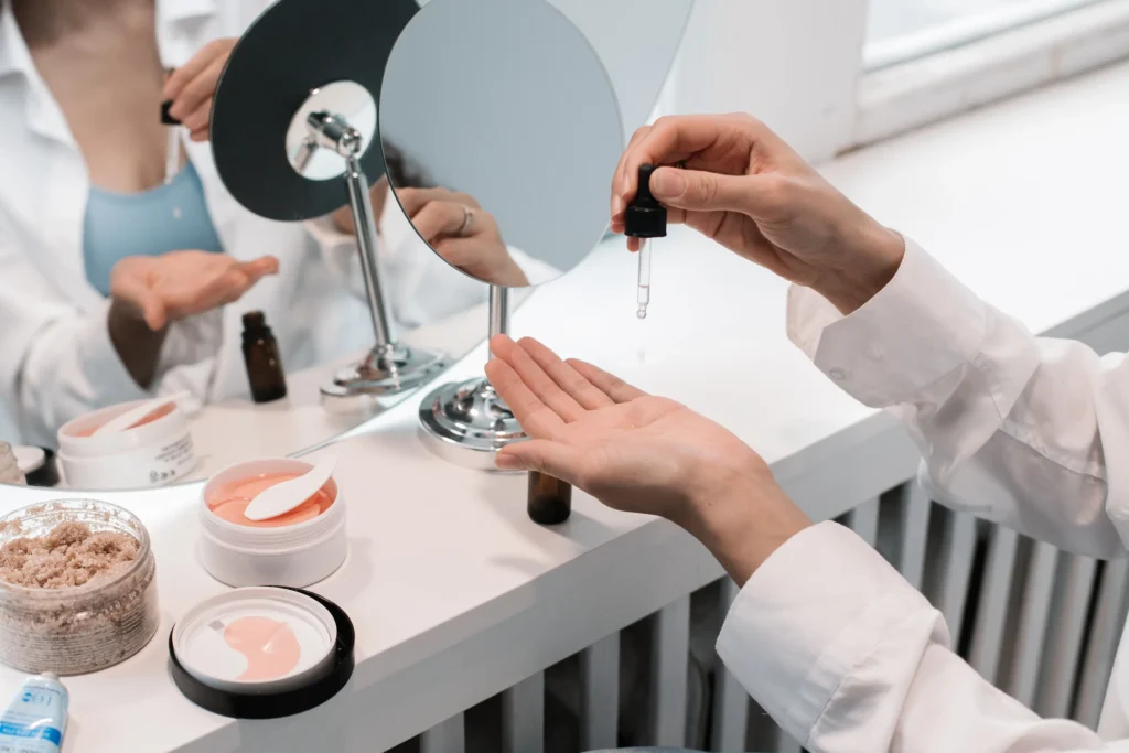 Choosing skincare products that do not match your skin type