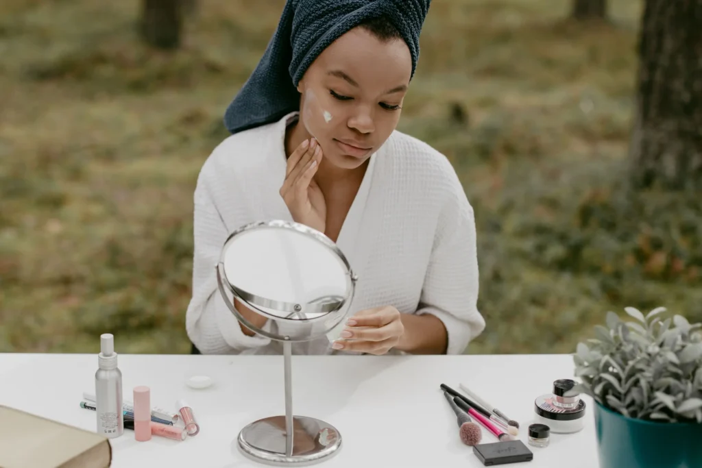 Healthy beginner skincare routine that helps prevent common skincare mistakes