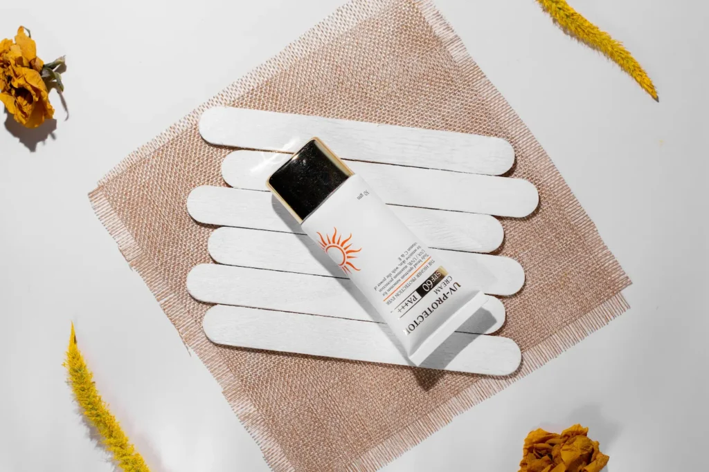 Hydrating sunscreen texture suitable for dry skin