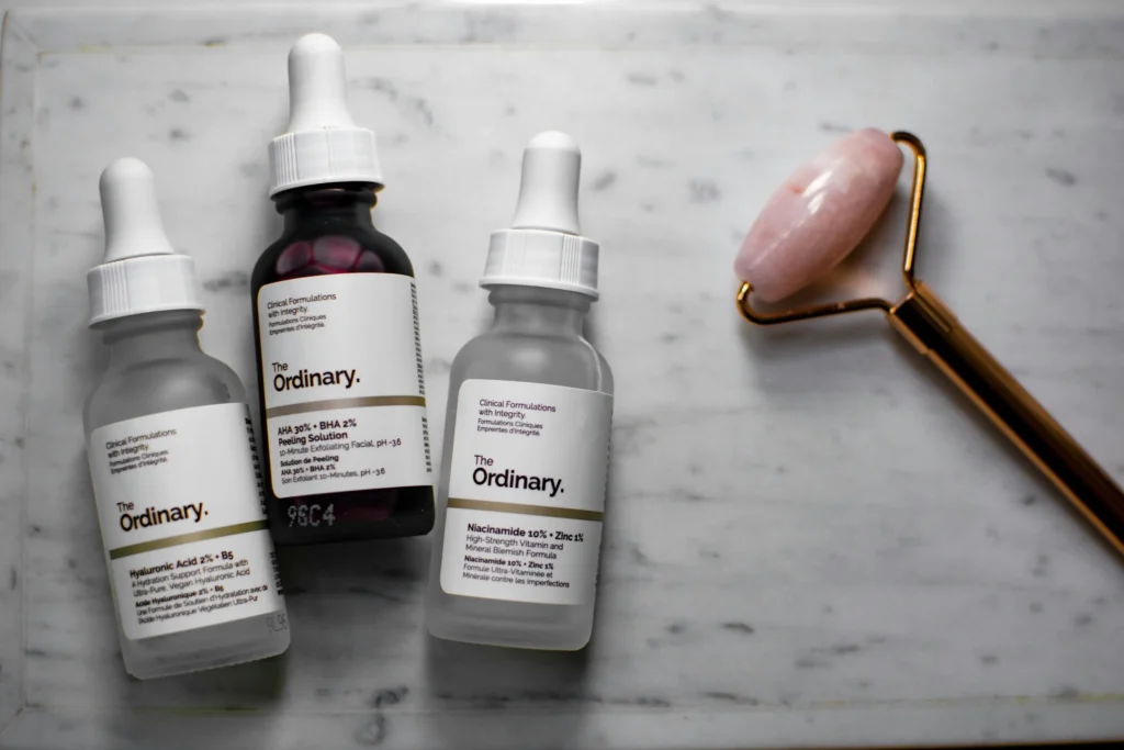 Morning skincare routine order