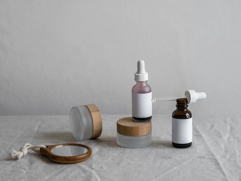 Retinol serum for smoother skin, reducing wrinkles, improving skin texture, and supporting healthier-looking skin